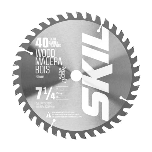 SKIL 7-1/4' 40-Tooth Carbide Tipped Circular Saw...