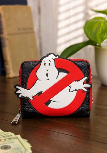 Loungefly Sony Ghostbusters No Ghost Logo Zip Wallet | Ghostbusters Wallets Standard2