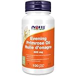 NOW Supplements, Evening Primrose Oil 500 mg with Naturally Occurring GLA (Gamma-Linolenic Acid), 100 Softgels