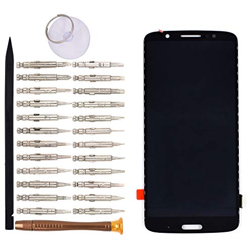 Image of LCD Screen Display with Digitizer Touch Panel Without Bezel Frame Compatible with Motorola Moto G6 Plus(Black)