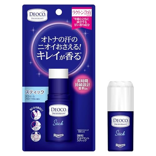 Lactone déodorant stick 13g parfum floral doux anti odeur corporelle âge