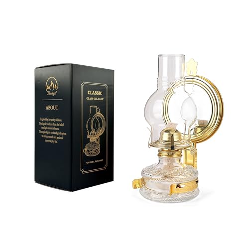 Vintage Wall Mounted Kerosene Lamp