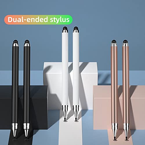 SZAMBIT Canetas Stylus para Telas de Toque,Universal 2 em 1 Stylus Compatível para iPhone, iPad, And