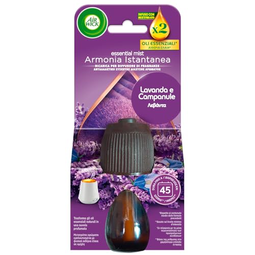 Airwick Ricariche per Diffusore di Oli Essenziali Armonia Istantanea, Confezione da 6 alla Fragranza di Lavanda Rilassante, Profumatore per Ambienti - Immagine 1