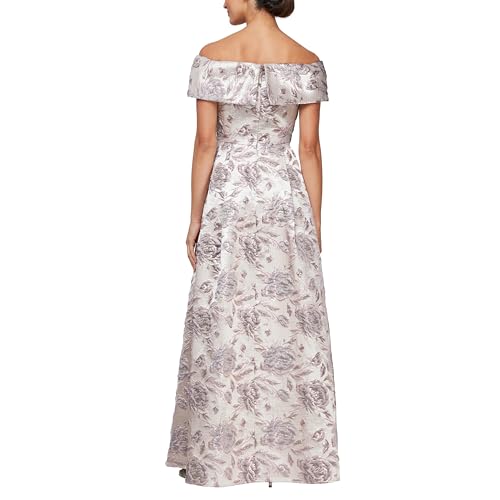 Image of Alex Evenings Women's Formal Long Ballgown Mother of The Bride Dress with Pockets