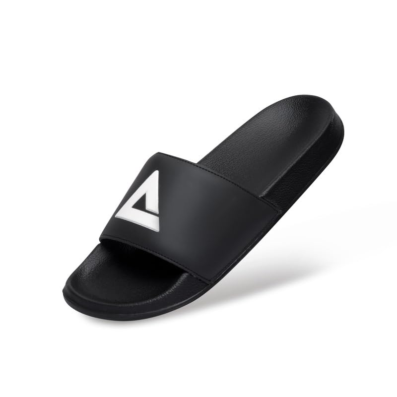 Image of ARVAN Mens Sliders | Lightweight, Anti-Slip & Cushioned Comfort Slides for Casual & Beach Use