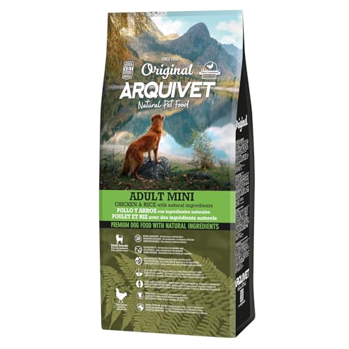 Arquivet - Original - Adult Mini - Pienso para Perros Adultos de Razas pequeñas - Pollo y arroz - 7 kg