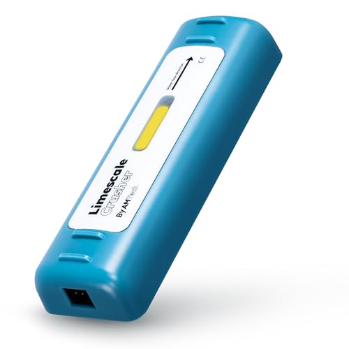 Kalkbrecher - Kalkschutz - wandelt hartnäckigen Kalkstein in pflegeleichten Kalkstaub - nur für Metallrohre - Einfamilienhaus - 13 cm glattes Metallrohr erforderlich - Ultraschalltechnologie