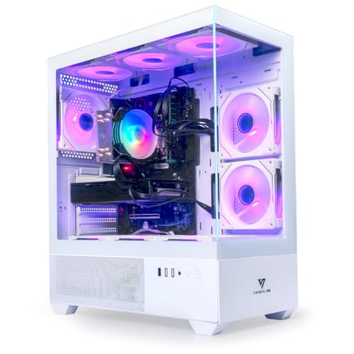 High Performance Gaming PC Desktop, Intel Xeon E5 up to 3.2GHz, NVIDIA RTX 2080 Ti 11GB, 16GB RAM, 512GB NVMe SSD + 1TB HDD, WiFi 6, Bluetooth 5.4, Windows 11 Pro, 4K VR Ready Gaming Computer Tower
