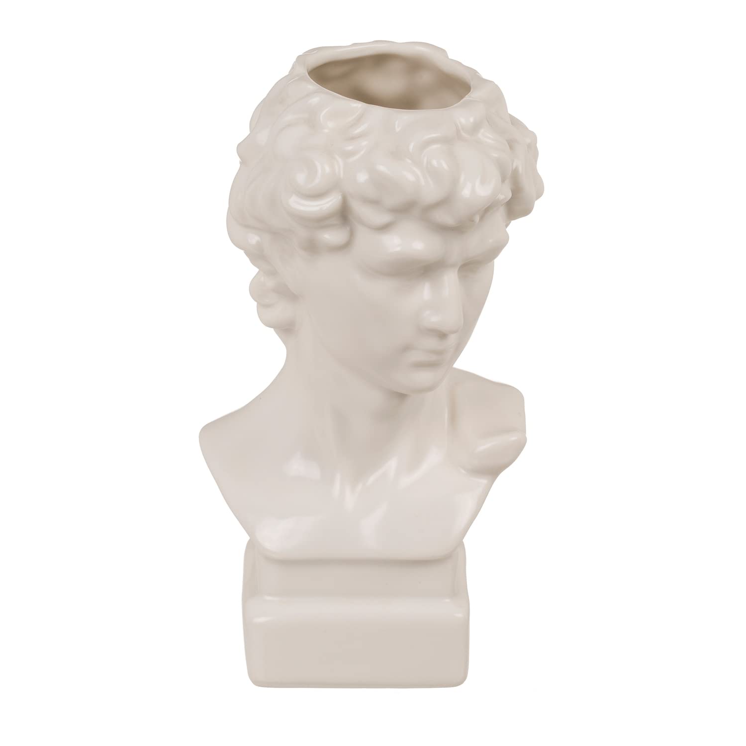 Out of the blue David Büste von Michelangelo Vase