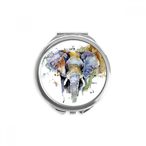 Miroir animal éléphant portable pour corriger le maquillage partout sans encombrement