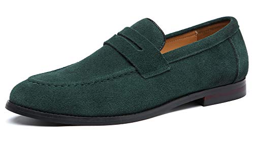 Mens Driving Moccasins Penny Slip On Loafers Classic Comfortable Casual Driving Shoes Boat Shoes for Men