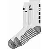 Erima Sportsocken Classic 5-C Socken Weiß/Schwarz 39-42