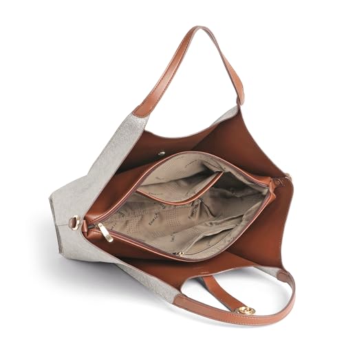 Image of EXOTIC Metropolitan Elegance Signature Canvas Tote top Handle Handbag | For Office | For Work | Laptop Bag | Gift Bag