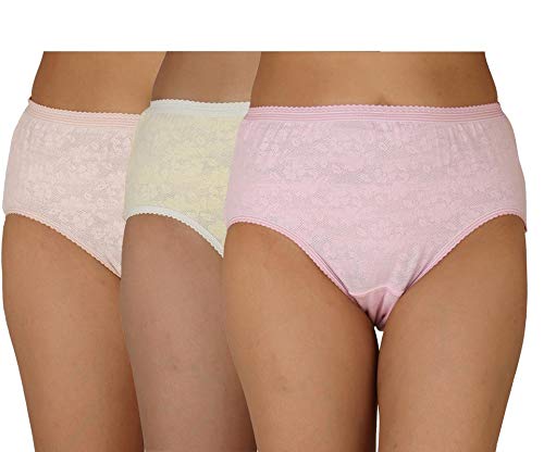 Eve'sWomen's Cotton Hipsters (Pack of 3)
