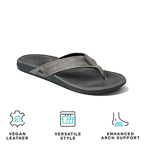 Image of REEF Men's J-Bay III Leather Flip Flops