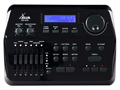 XDrum DD-670 PLUS Mesh batterie électronique kit - Les Beatles, Paul McCartney, John Lennon, RIngo Starr, George Harrison XDrum DD-670 PLUS Mesh batterie électronique kit – Image 8
