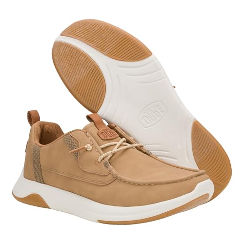Image of HEYDUDE Men's Wally Drift Classic | Slip On Shoes for Men | Lightweight Loafers | Easy On System | Cushioned Insole