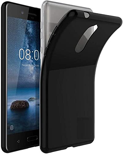 Nokia 8 Case Cover Rubberised Matte Soft Silicone TPU Flexible Back Case Cover for Nokia 8