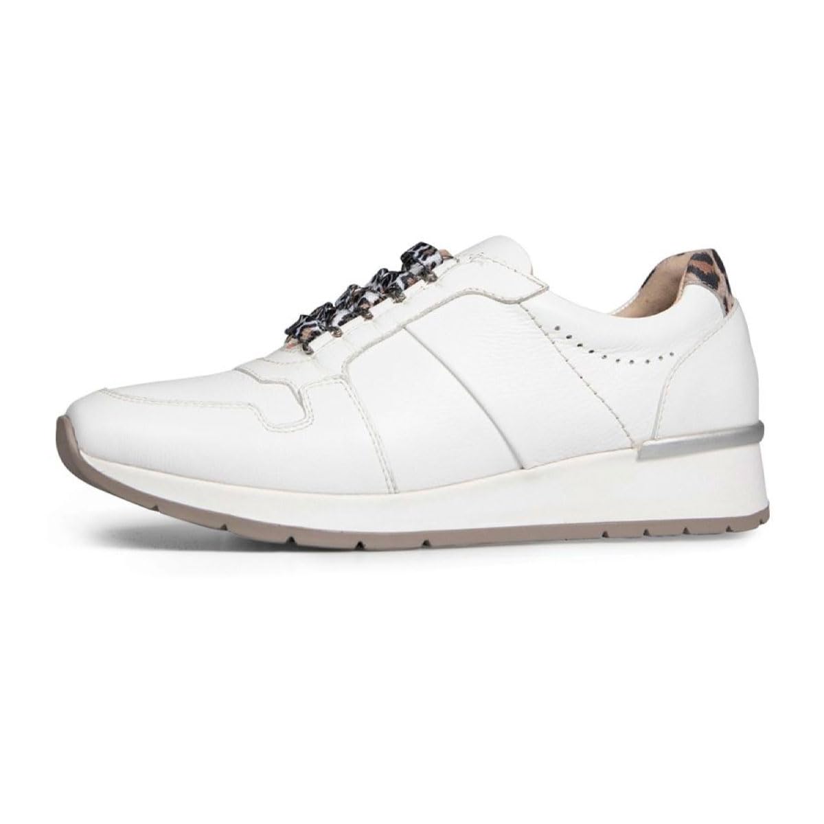 Van Dal Reydon Wide Fitting Lightweight Womens Leather Trainers - Comfortable E Fit Trainer for Extra Room and Ultimate Comfort