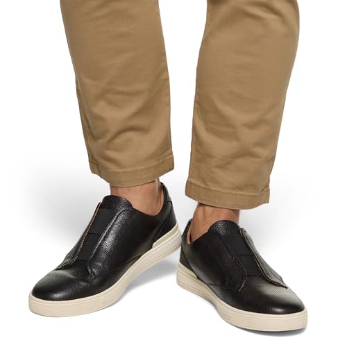 Image of Ted Baker Mens Brenton Leather Laceless Slip on Sneaker