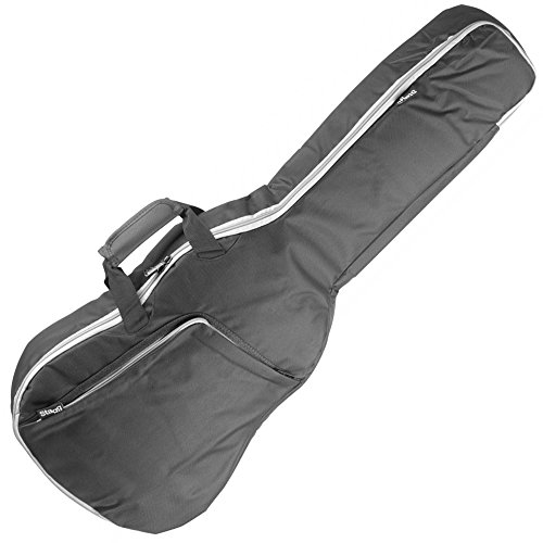 Stagg STB-10 W3 Sac rembourré de guitare acoustique 3/4 Taille Noir - Les Beatles, Paul McCartney, John Lennon, RIngo Starr, George Harrison Stagg STB-10 W3 Sac rembourré de guitare acoustique 3/4 Taille Noir