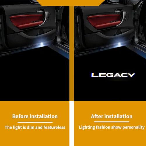 Luces de Puerta LED Proyector Logo para Legacy 2010-2021 miniatura 6