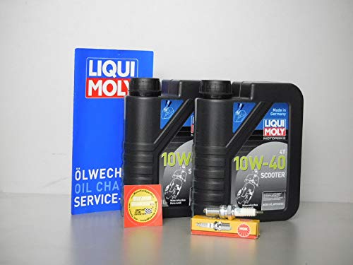 MotorFunSports Wartungs Set Yamaha Maxster 125/150 Öl Zündkerze Service Inspektion