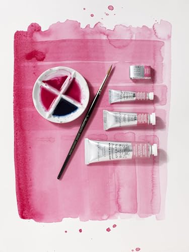 Image of Winsor & Newton Professional Water Colour 37 ML - Alizarin Crimson (004) - Finely Pigmented, Vibrant, Vivid & Intermixable Artists' Water Colour Paints - More Colours Available