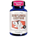 Legendairy Milk Sunflower Lecithin 1200mg, Lactation Support, Sunflower Lecithin Supplement for Clogged Milk Ducts, Made in USA, 200 Softgels