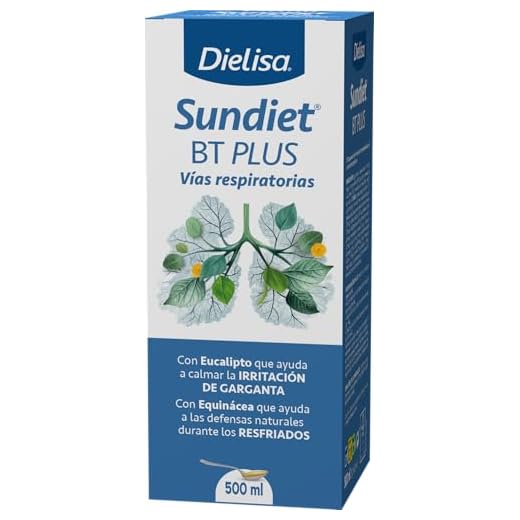 Dielisa - Sundiet BT Plus, Complemento Alimenticio Líquido a Base de Plantas Medicinales y Miel de Eucalipto, Contribuye a Suavizar la Garganta y las Vías Respiratorias Superiores - 500 ml