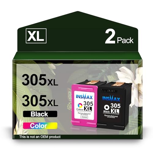 Cartouches d'encre 305 anti-fading pour corriger les impressions ternes sur Envy 6010