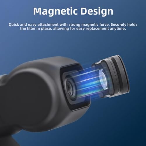 Objectif grand angle pour DJI POCKET 4 lentille d'extension optique - 4