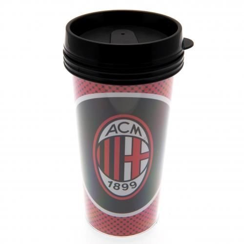 GiftLocalUK A.C. Milan Plastic Travel Mug