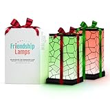 Friendship Lampยฎ by Filimin Classic - Best Friend Lamps Wi-Fi Touch Lamp LED Light for Long-Distance, Connection, Relationship, Friendship, Gifts, Love, 200+ Colors, App Setup - Set of 2