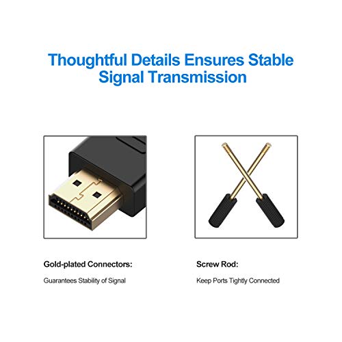 Rankie Hdmi To Dvi Cable, Cl3 Rated High Speed Bi-Directional, 6 Feet, Black #TOP2
