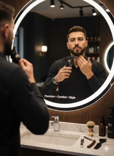 Image of ASBAH Professional X-Pro Mini Hair Clipper - High Efficiency, 3 Guide Combs, Carbon-Treated Precision Blades, Super Silent, Lithium Battery, One-Year Warranty, Lifetime Repairs & Service