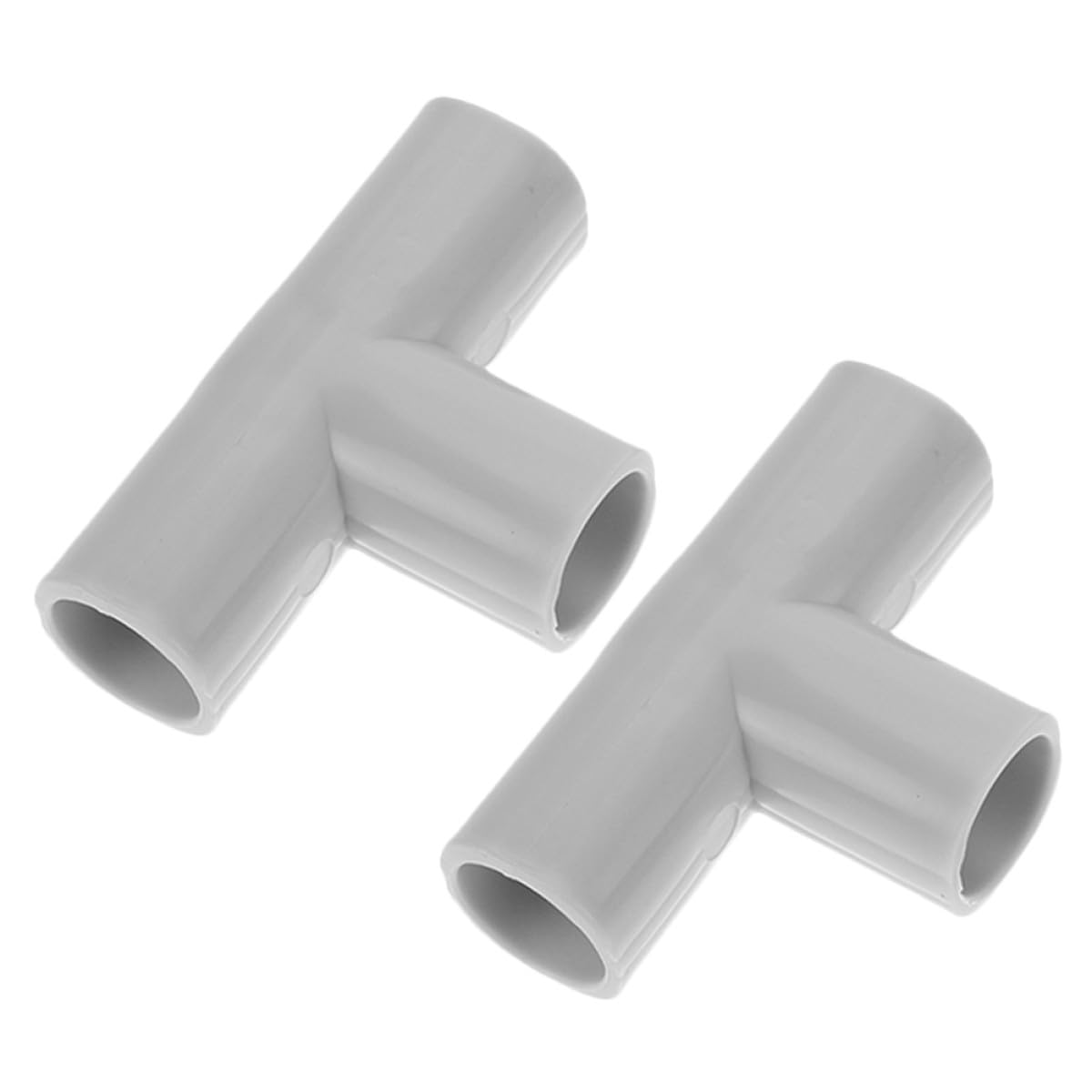 SHINEOFI Playpen Pipe Joint Fittings 2Pcs Plastic Tee Connectors for Indoor Playpen Assembly and Safety Barrier