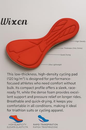 WIXEN PRO Fato de corrida feminino triatlo manga trisuit aerodinâmico bike run maiô bolso traseiro,