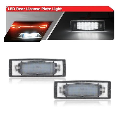 Luces matrícula LED SMD para solucionar fallo luz fundida en Kia Optima y Ceed 3