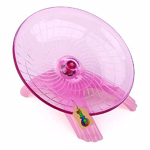DreamAuro Jumbo Silent Running Cum Jogging Cum Exercise Wheel for Hamster, Dwarf, Gerbil, Mice and Mouse (18cm, Pink) (B07X1QKWD1) Amazon Price History, Amazon Price Tracker
