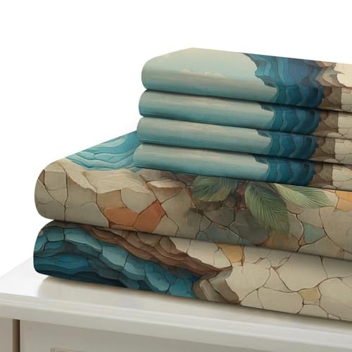 Housse de couette hypoallergénique microfibre 3D 135x200 - 7
