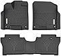 YITAMOTOR Floor Mats Compatible with 2019-2023 Honda Passport, Custom Fit Black TPE Floor Liners 1st & 2nd Row All Weather Protection