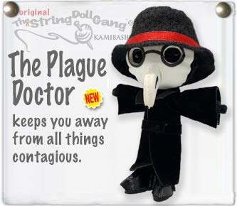 The Plague Doctor Original String Doll Gang Keychain Clip