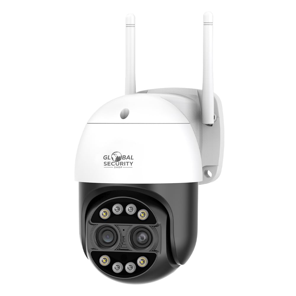 Kamera PTZ z dwoma obiektywami Wi-FI 8MP GSS Ultra - 8-krotny zoom, automatyczne śledzenie sztucznej inteligencji i Dual Vision