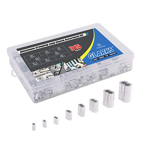 315 embouts aluminium double barillet M1.2-M6