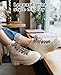 Geyynow 6 Pairs Fashion Ribbon Shoe Laces Women, Cute Fun Soft Satin Lace Gingham Shoelaces for Sneakers
