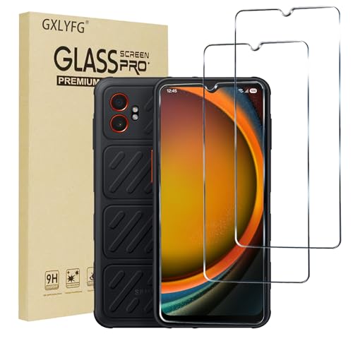 3 Pack Tempered Glass Screen Protectors for Samsung Galaxy Xcover 7 Pro, Anti Scratch, Bubble Free, 9H Hardness