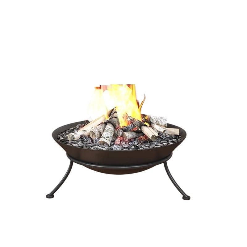 feuerschale Feuerstellen Outdoor Camping Ofen Hausgarten Hof Grillständer Lagerfeuer Party Feuer Holzheizung Abnehmbarer grillrost für den außenbereich