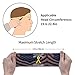 Nogxinri Not All Wounds are Visible Childhood Cancer Awareness Adjustable Sports Headband Moisture Wicking Sweatband for Running Workout